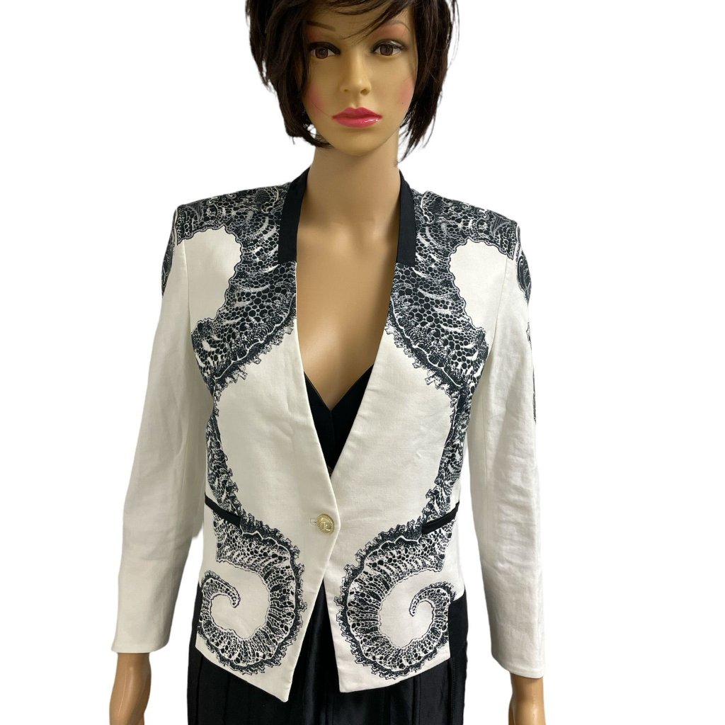 Seahorse Printed Blazer